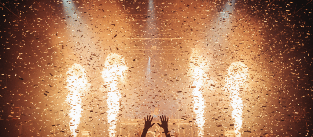 Konfetti statt Kickdrum