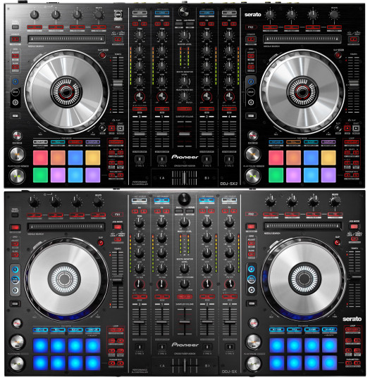 Pioneer DDJ-SX2 vs SX