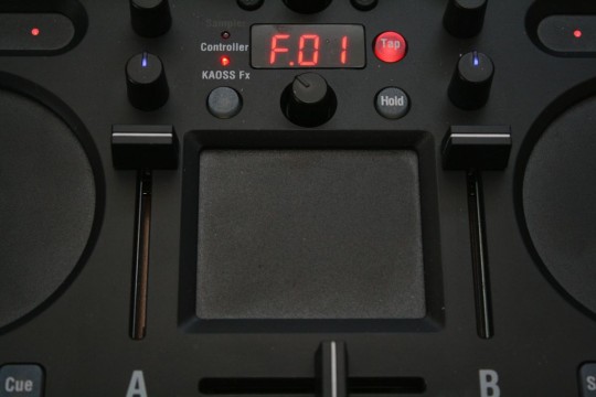Korg Kaoss DJ - XY Touchpad zur Effektsteuerung