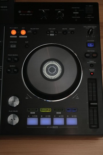 Pioneer XDJ-RX - Deckausstattung