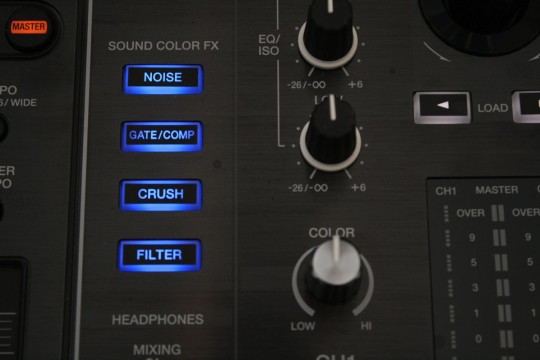 Pioneer XDJ-RX - Sound-Color-Effekte