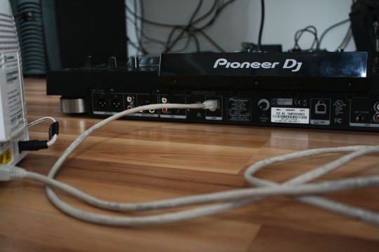 Pioneer XDJ-RX - Netzwerkverkabelung
