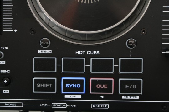 Denon DJ - MC4000 - Hotcue-Tasten