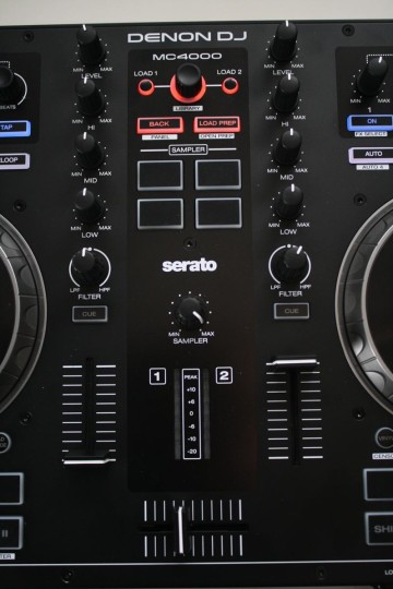 Denon DJ - MC4000 - Mixerbereich