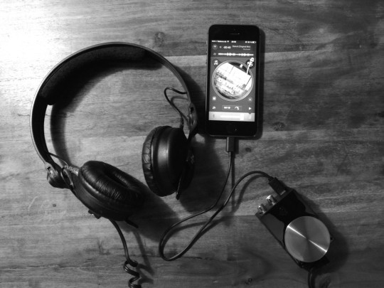 iPhone und Griffin dj connect iOS Soundkarte